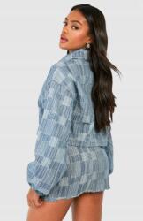 Boohoo kék farmer szoknya B18 mjc L