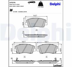 DELPHI Klocki Ham. Przod (lp3376)
