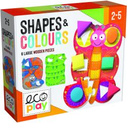 Headu Детска игра Headu - Ecoplay, Форми и цветове (HMU28603)