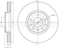 METELLI Brzdový kotúč METELLI 23-0681C (23-0681C)