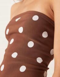 Asos Design bandeau felső pöttyös mintával N08 uyp S/m