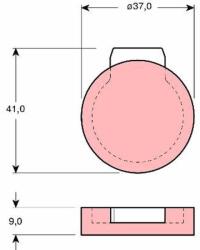 TRW Sada brzdových platničiek, kotúčová parkovacia brzda TRW GDB272 (GDB272)