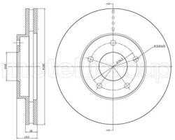METELLI Brzdový kotúč METELLI 23-0764C (23-0764C)