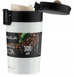 Galicja Thermo bögre Galicja 300ml fehér (0120)