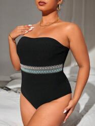 Shein fekete csíkos fürdőruha NJ4 axy 46