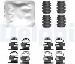 DELPHI Súprava príslušenstva, obloženie kotúčovej brzdy DELPHI LX0824 (LX0824)