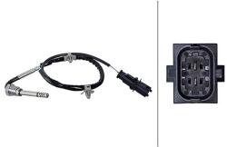 HELLA Snímač teploty výfukových plynov HELLA 6PT 010 376-351 (6PT 010 376-351)