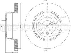METELLI Brzdový kotúč METELLI 23-1115C (23-1115C)