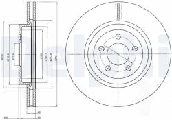 DELPHI Tarcza Ham. Chrysler 300c (bg9050)