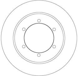 TRW Brzdový kotúč TRW DF6790 (DF6790)