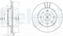 DELPHI Tarcza Ham. Daihatsu Cuore 07- (bg3555)