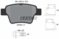 TEXTAR Sada brzdových platničiek kotúčovej brzdy TEXTAR 2415001 (2415001)