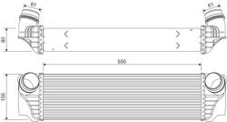 VALEO Chladič plniaceho vzduchu VALEO 818367 (818367)