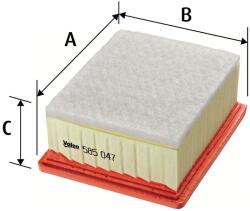 VALEO Vzduchový filter VALEO 585047 (585047)
