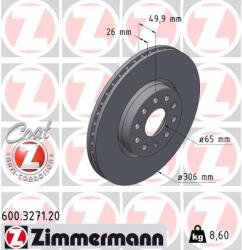 ZIMMERMANN Brzdový kotúč ZIMMERMANN 600.3271. 20 (600.3271.20)