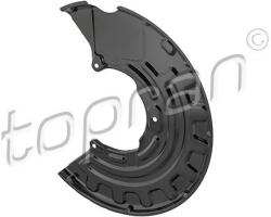TOPRAN Ochranný plech proti rozstreku, Brzdový kotúč TOPRAN 117 965 (117 965)
