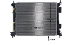 MAHLE Chladič motora MAHLE CR 2269 000S (CR 2269 000S)