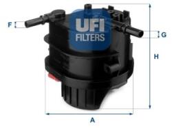 UFI Palivový filter UFI 24.015. 00 (24.015.00)
