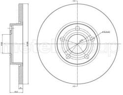 METELLI Brzdový kotúč METELLI 23-0263 (23-0263)