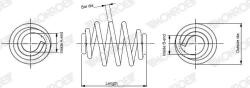 MONROE Pružina podvozku MONROE SN3514 (SN3514)