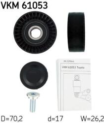 SKF Vratná/vodiaca kladka rebrovaného klinového remeňa SKF VKM 61053 (VKM 61053)