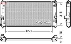 DENSO Chladič motora DENSO DRM50081 (DRM50081)