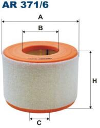 FILTRON Vzduchový filter FILTRON AR 371/6 (AR 371/6)