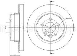 METELLI Brzdový kotúč METELLI 23-0644 (23-0644)