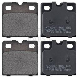 A. B. S Sada brzdových platničiek, kotúčová parkovacia brzda A. B. S. 37467 (37467)