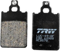 TRW Sada brzdových platničiek kotúčovej brzdy TRW MCB578 (MCB578)