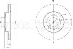 METELLI Brzdový kotúč METELLI 23-1843C (23-1843C)