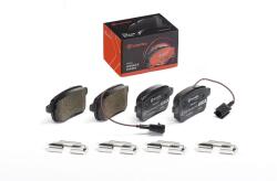 BREMBO Sada brzdových platničiek kotúčovej brzdy BREMBO P 23 133X (P 23 133X)