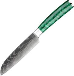 HARAHU Cuțit de bucătărie BL-39282 - Small Santoku / Verde KP39282