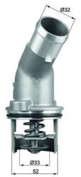 MAHLE Termostat chladenia MAHLE TI 205 92D (TI 205 92D)