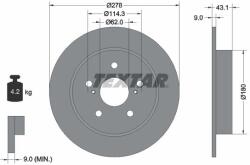 TEXTAR Brzdový kotúč TEXTAR 92222300 (92222300)