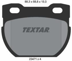 TEXTAR Sada brzdových platničiek kotúčovej brzdy TEXTAR 2347101 (2347101)