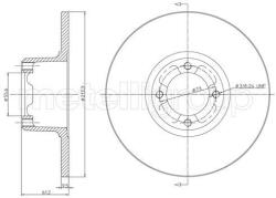 METELLI Brzdový kotúč METELLI 23-0220 (23-0220)