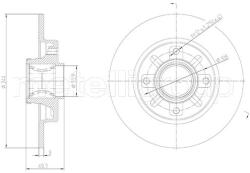 METELLI Brzdový kotúč METELLI 23-1878 (23-1878)