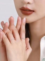  Shein gyűrű cirkónia utánzat 1 db SC1 oxg 1.9CM