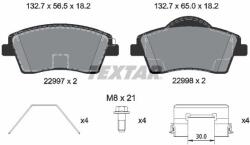 TEXTAR Sada brzdových platničiek kotúčovej brzdy TEXTAR 2299701 (2299701)