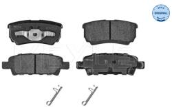 MEYLE Sada brzdových platničiek kotúčovej brzdy MEYLE 025 240 1416/W (025 240 1416/W)