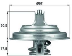 MAHLE Termostat chladenia MAHLE TX 54 83D (TX 54 83D)