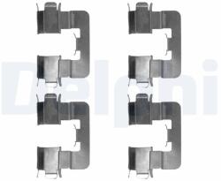 DELPHI Súprava príslušenstva, obloženie kotúčovej brzdy DELPHI LX0539 (LX0539)