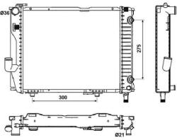 NRF Chladič motora NRF 53030 (53030)