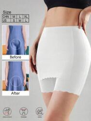 Shein Fehér rövidnadrág fazonú bugyi NJ4 dzf M