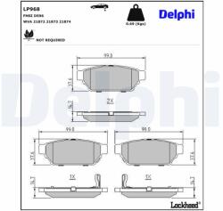DELPHI Klocki Ham. Tyl (lp968)