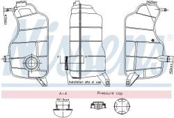 NISSENS Vyrovnávacia nádobka chladiacej kvapaliny NISSENS 996329 (996329)