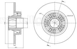 METELLI Brzdový kotúč METELLI 23-0844 (23-0844)