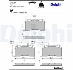 DELPHI Klocki Ham. Przod (lp3157)