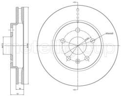 METELLI Brzdový kotúč METELLI 23-1006C (23-1006C)